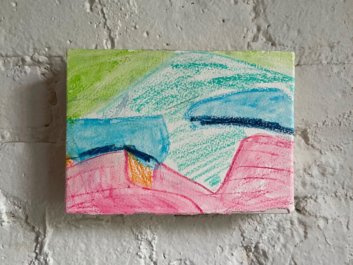 Mountain, Water, Sky by Stephanie Eche 