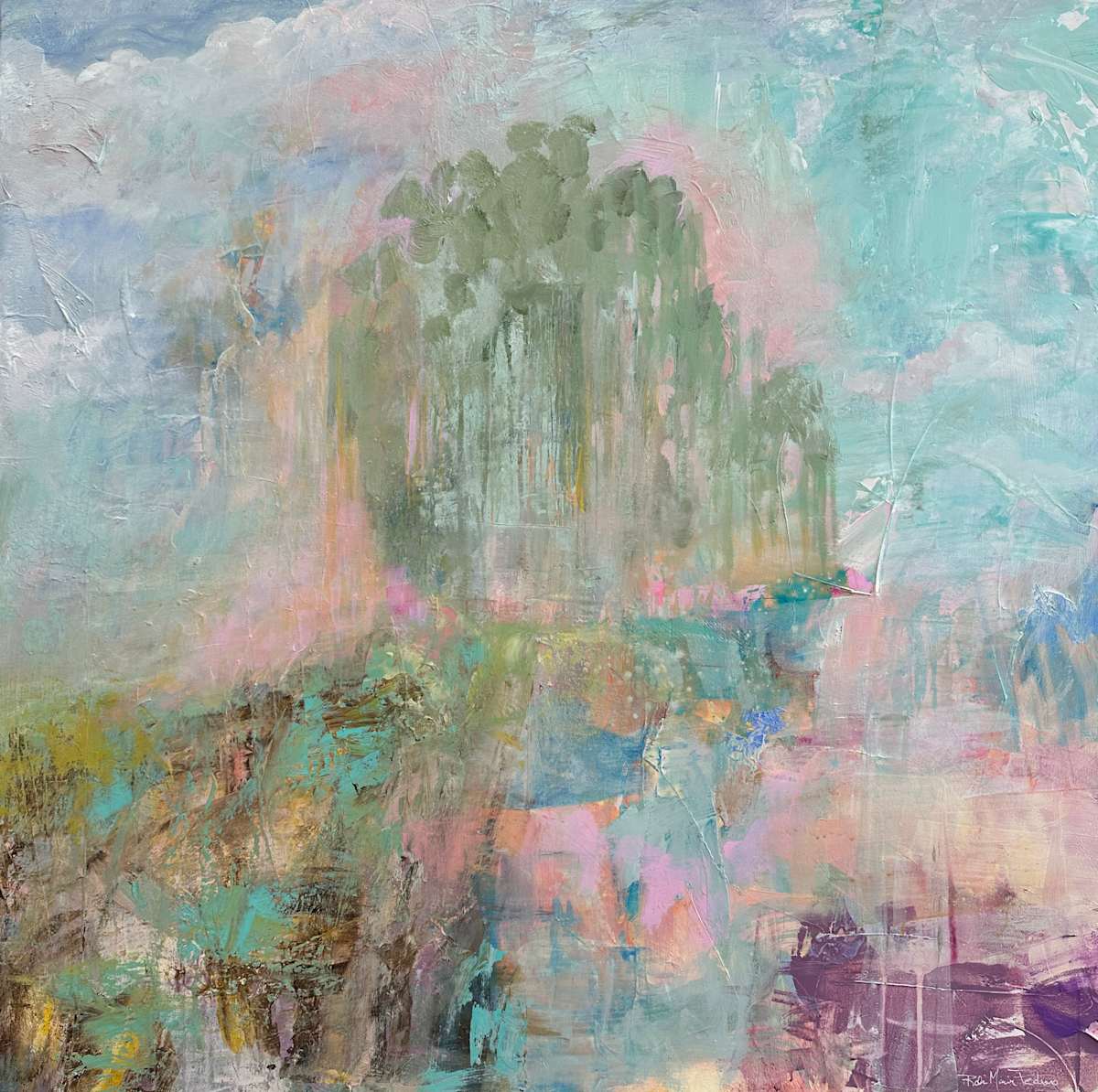 Willow embraced by Sky by Robin Maria Pedrero 