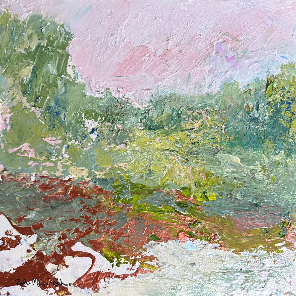 Peaceful Pink Sky by Robin Maria Pedrero 