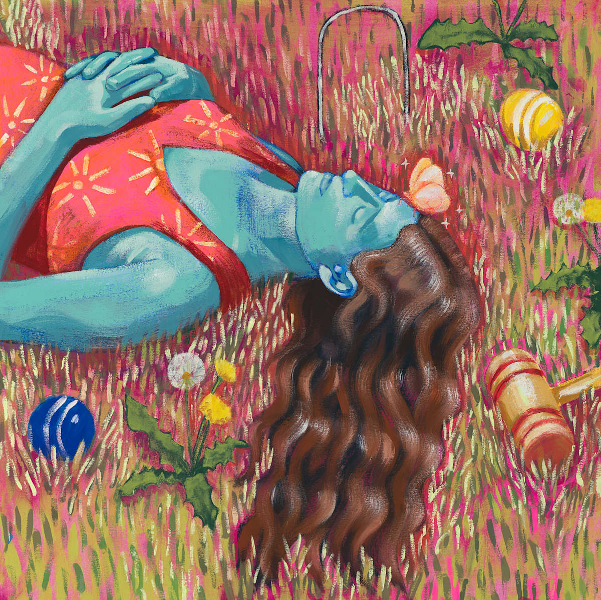 Infinite Croquet by Maddie Stratton, Image 1.