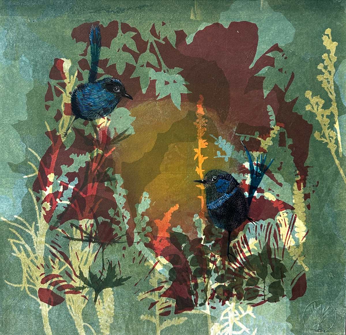 Serenading Nature (unframed) by Trudy Rice, Image 1.