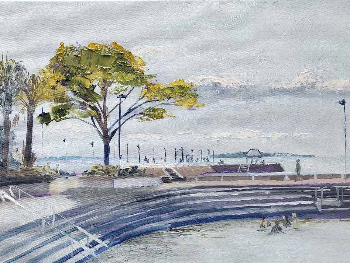 Wynnum Wading Pool by Paul Drought, Image 1.