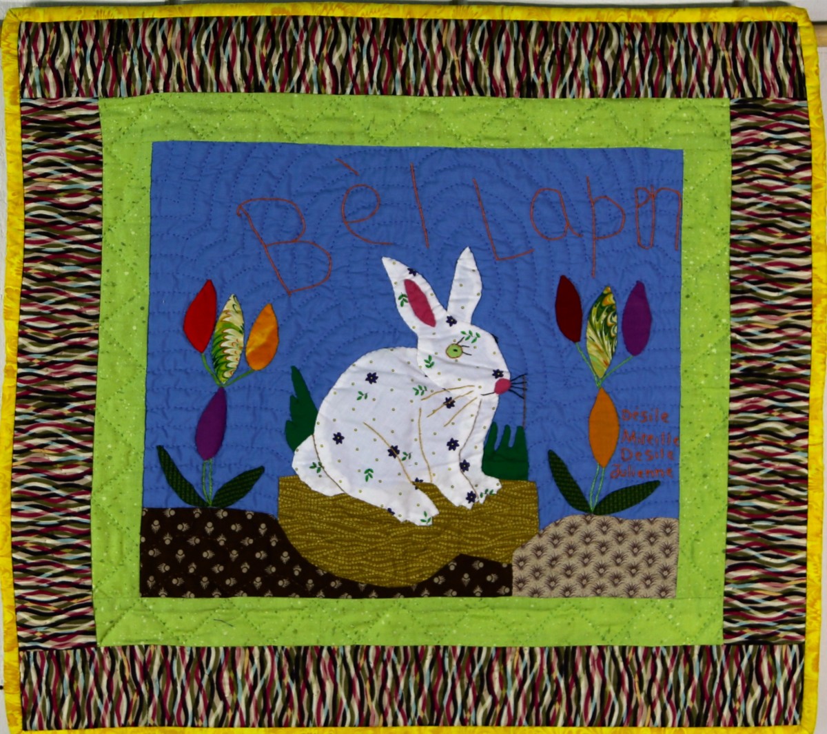 Beautiful Rabbit - Bel Lapen by Mireille and Julienne Desile 