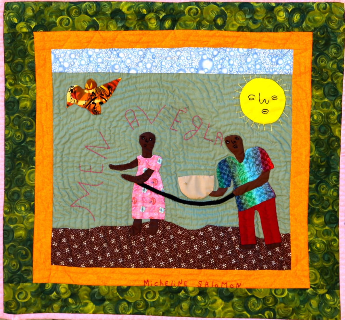 Leading the Blind - Men Avègla by Micheline Salomon, Image 5.