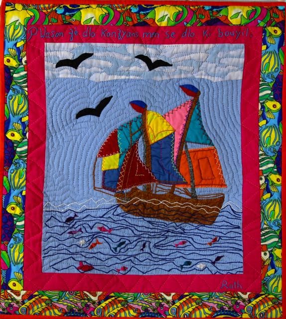 Fish Trusted Water, but It's Water that Cooked It - Pwason Fe Dlo Konfyans Men Se Dlo Ki Bouyil by Ruth Coréus 