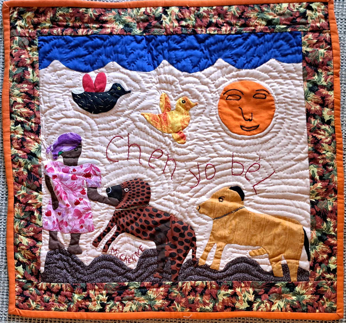 Dogs Are Wonderful - Chen Yo Bèl by Micheline Salomon 