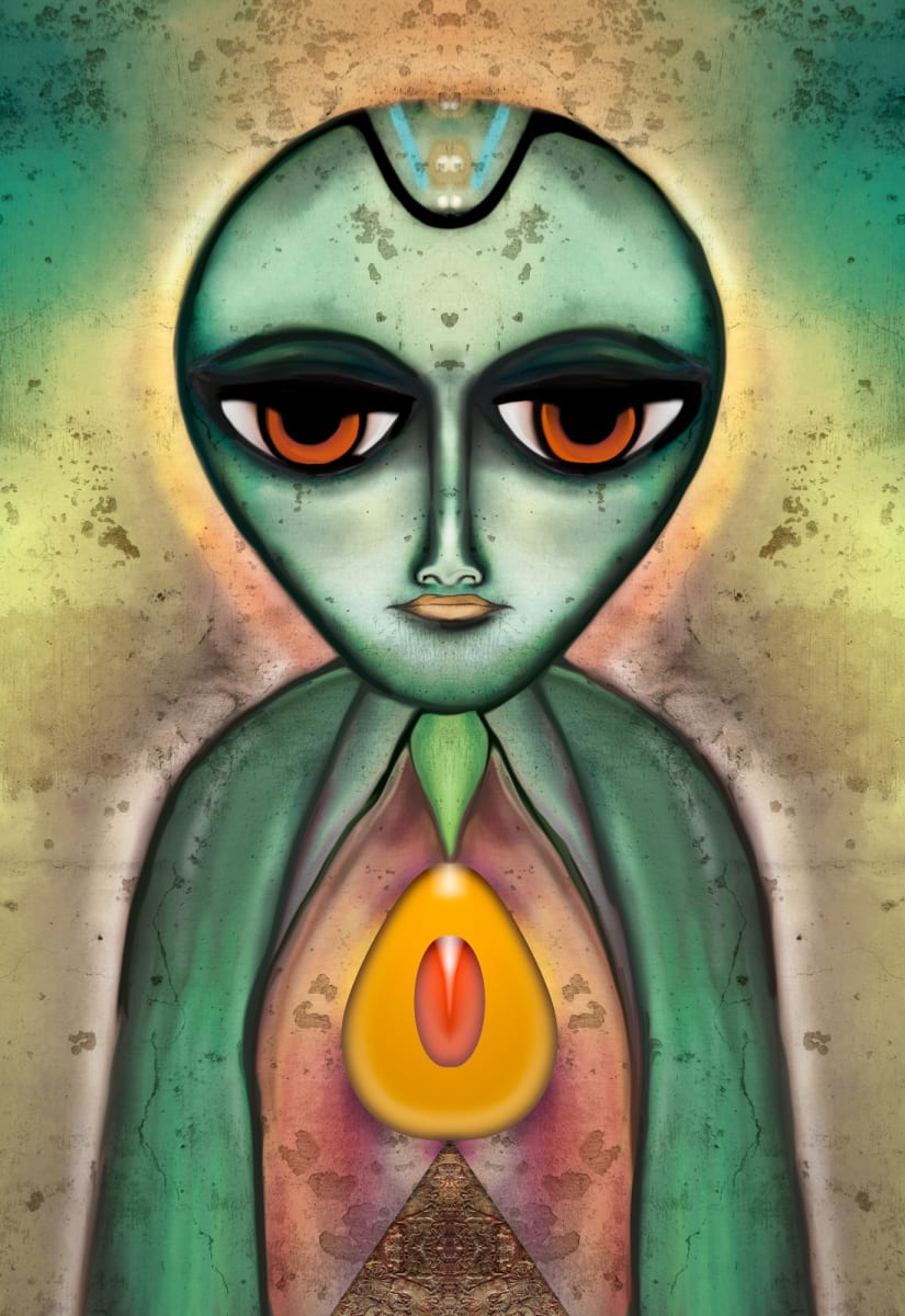 Alien Avatar of Shyness, Image 1.