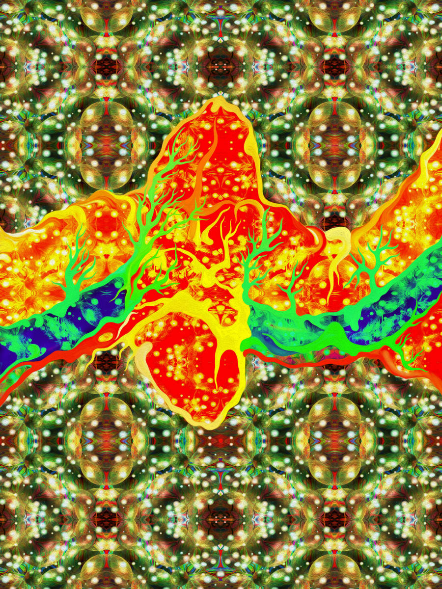 Alien December Carpet by Vicky Scher 