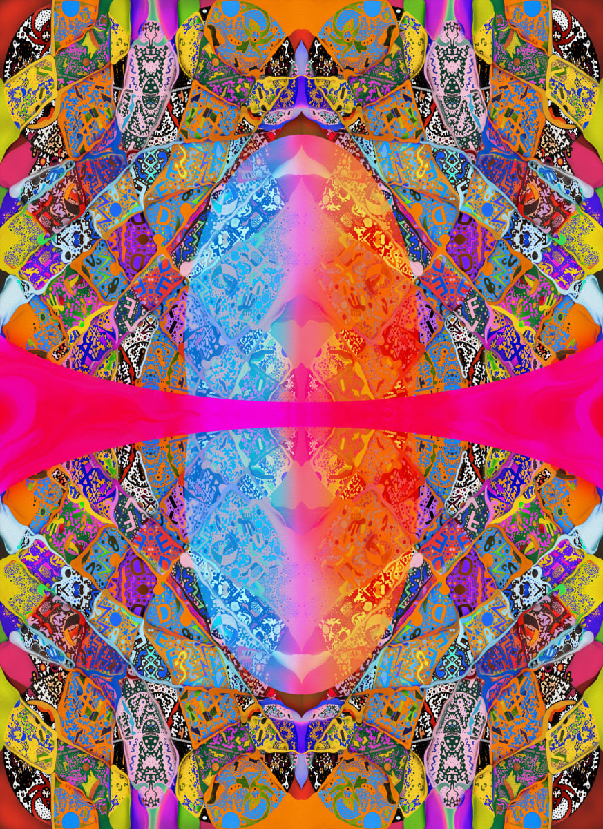 Ba Défi Tapestry by Vicky Scher 