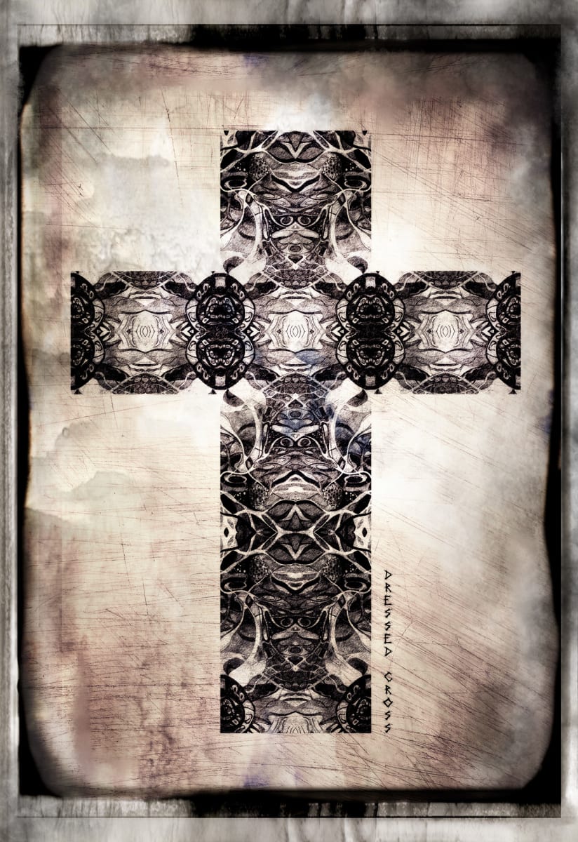 Black Dressed Cross 