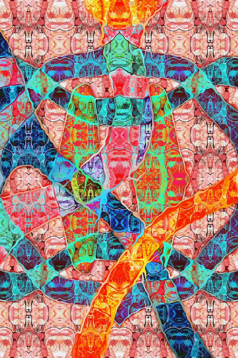 Blood Renewal Process Carpet by Vicky Scher, Image 23.