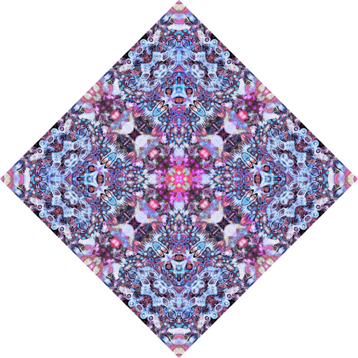Blue Grails Tile, Image 1.