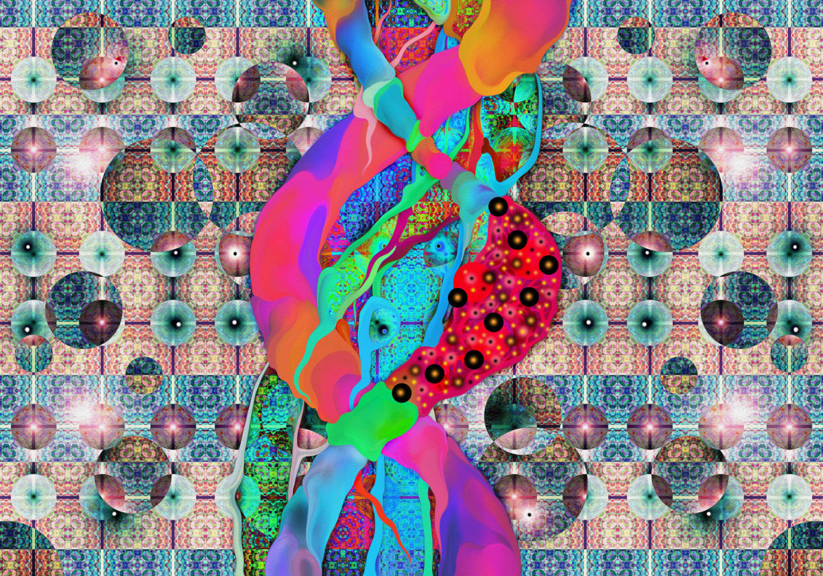 Cross Carpet A by Vicky Scher 