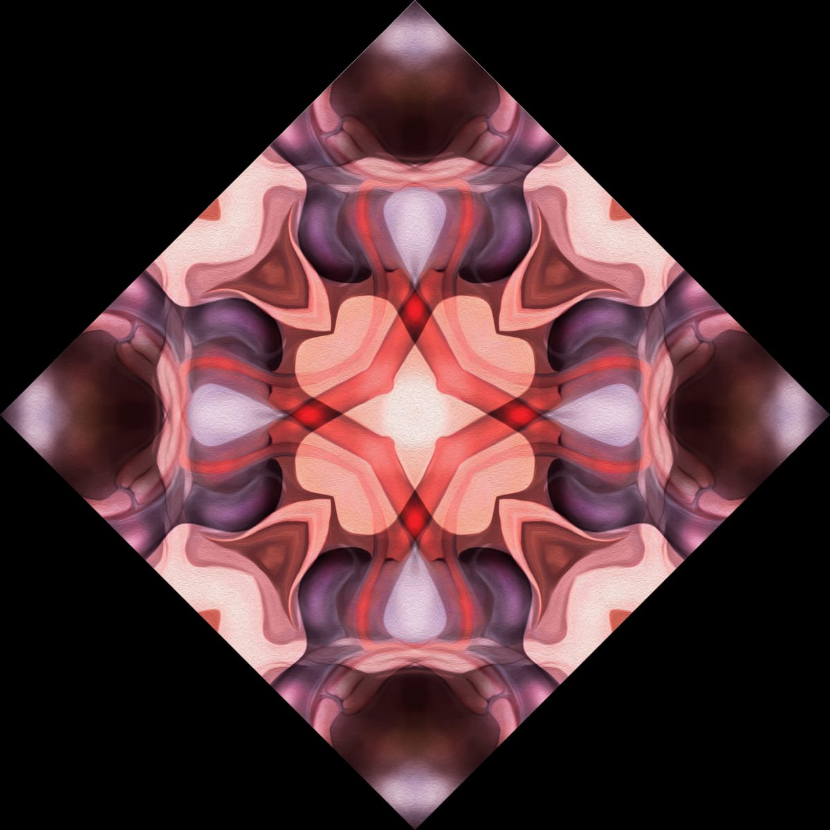 Cryptorganic Form Abstract Tile 