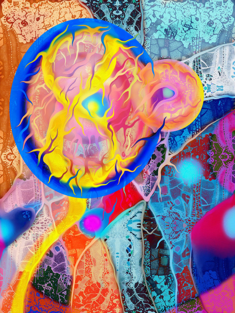 Deconstructing Sadness Carpet by Vicky Scher, Image 1.