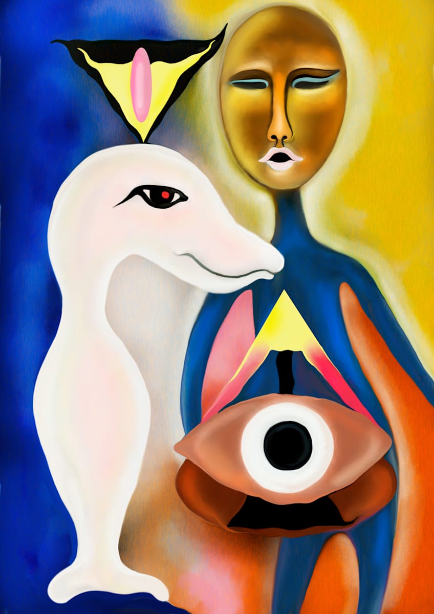 Eye Amulet, Image 1.