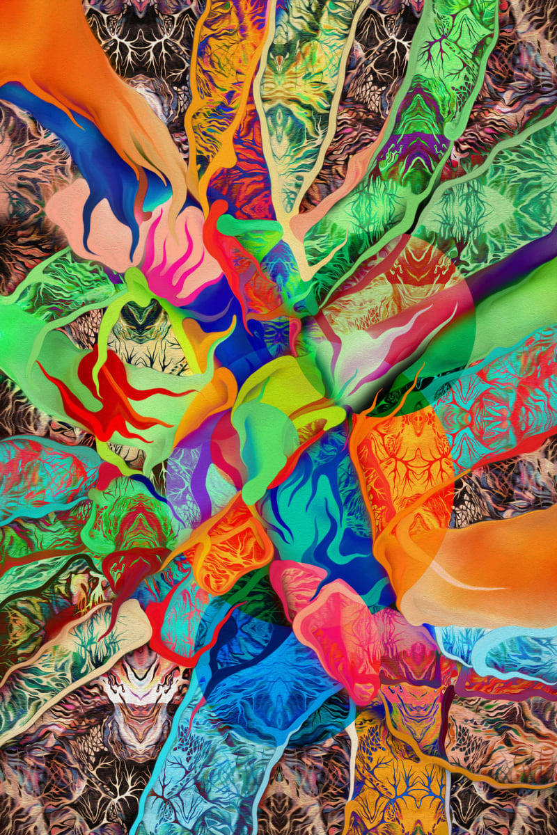 Flaming Carpet by Vicky Scher, Image 1.