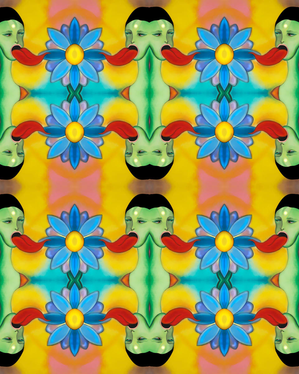 Flower Eaters Tapestry 