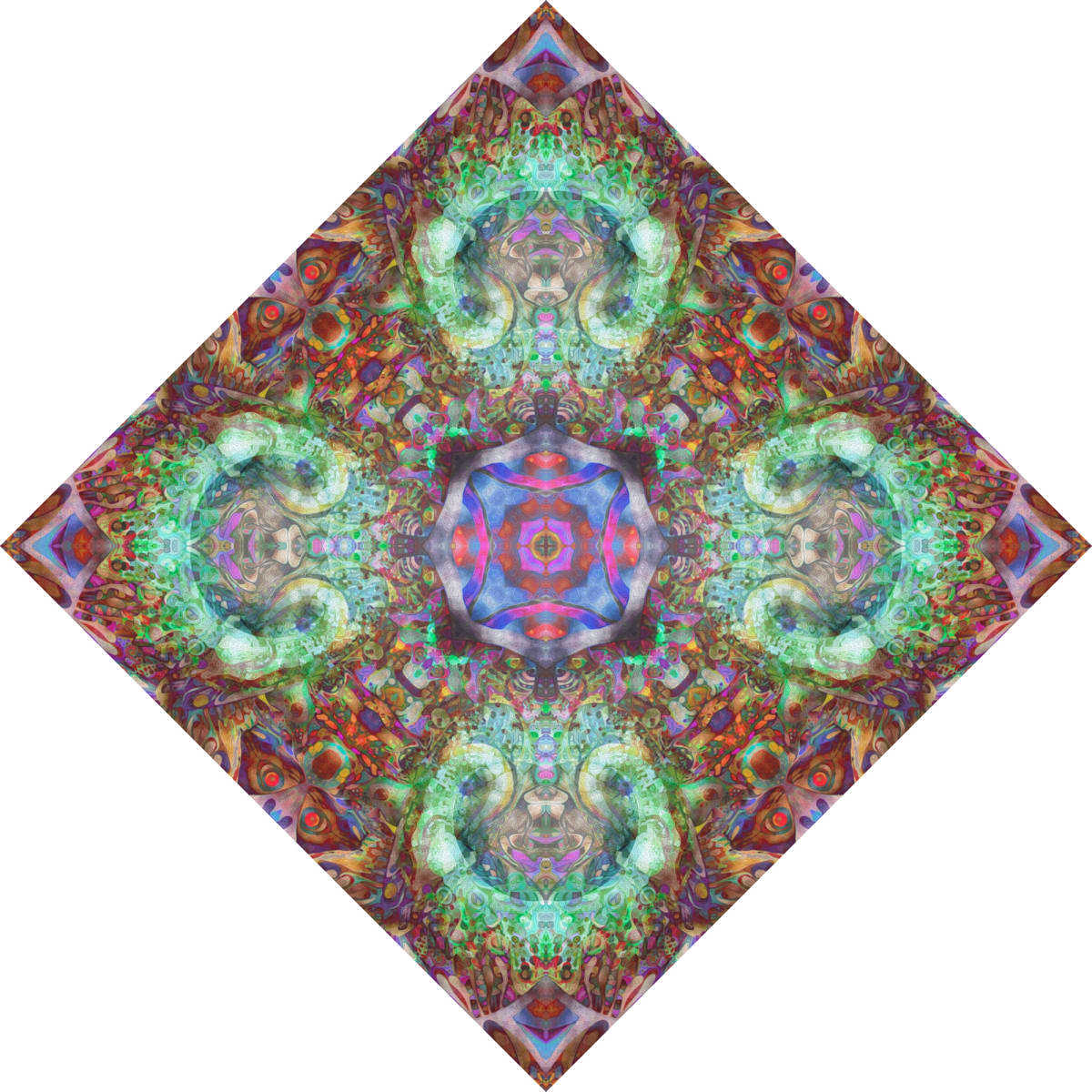 Green Cerebral Heart Tile 1 