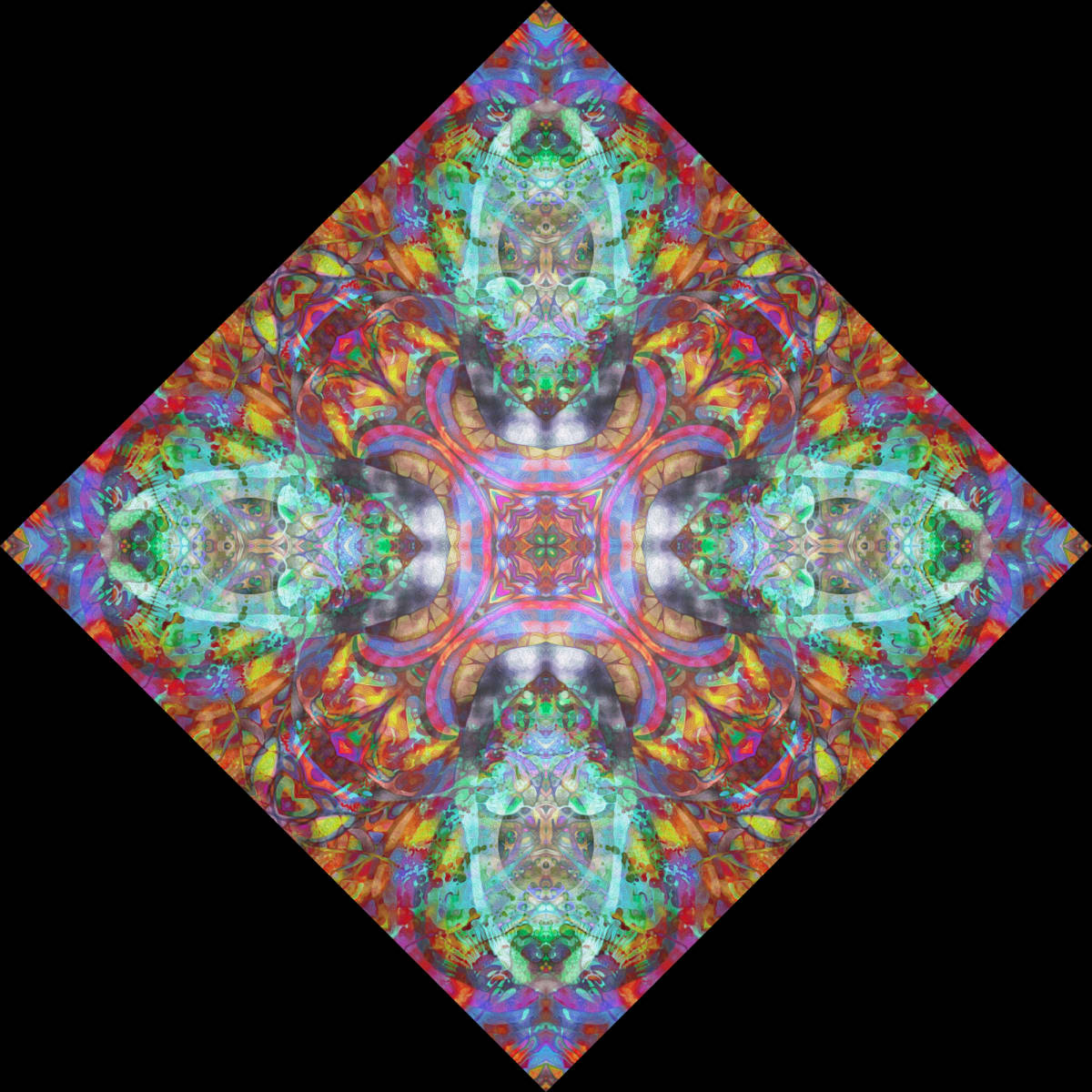 Green Cerebral Heart Tile 2 