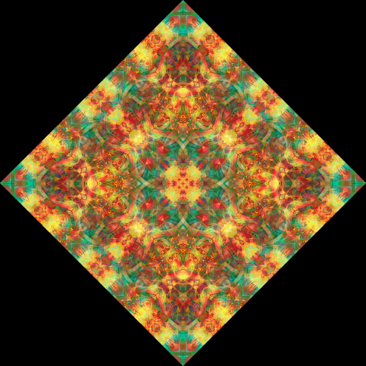 Green Lanterns Tile by Vicky Scher, Image 1.