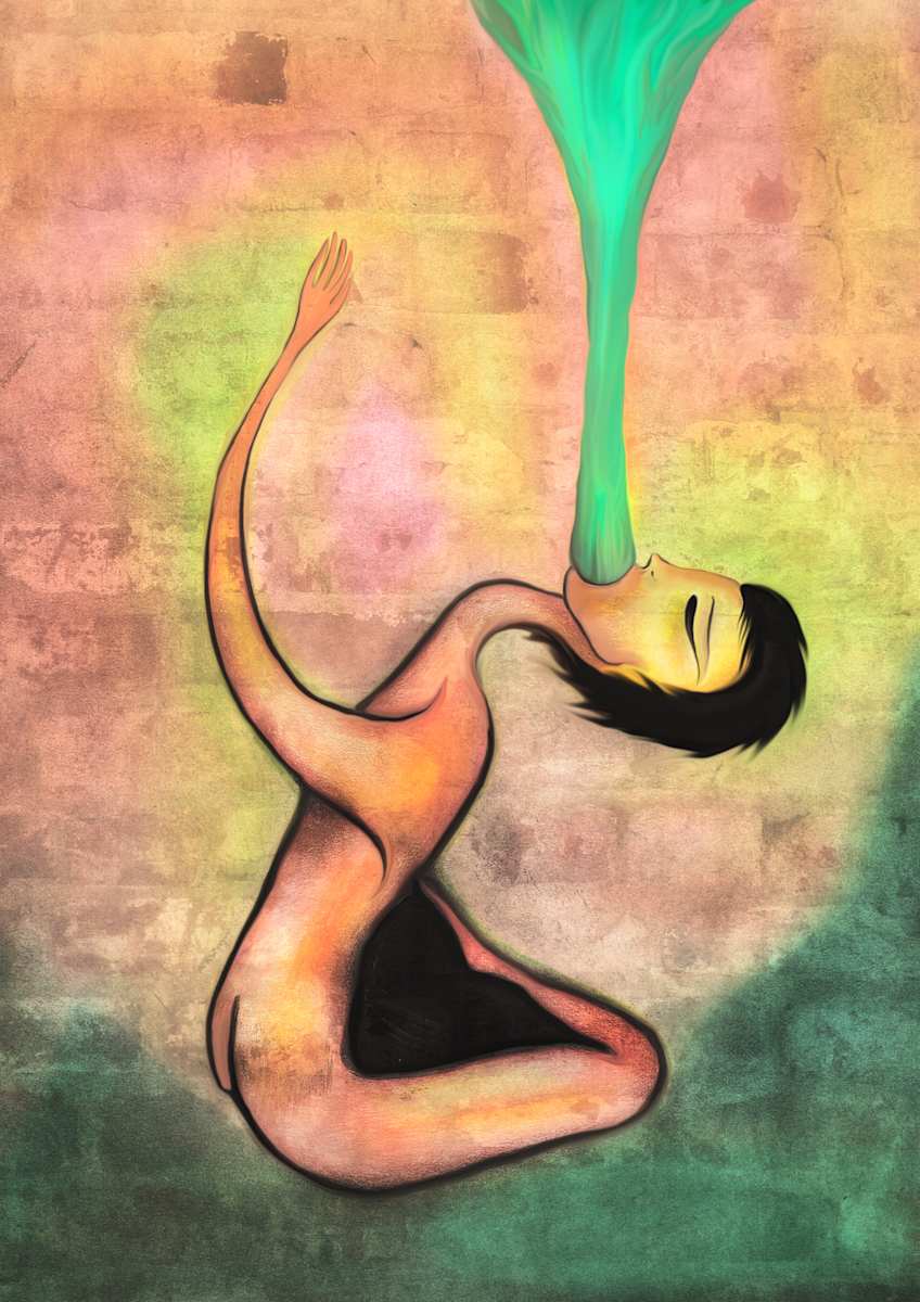 Green Liquid Light, Image 1.