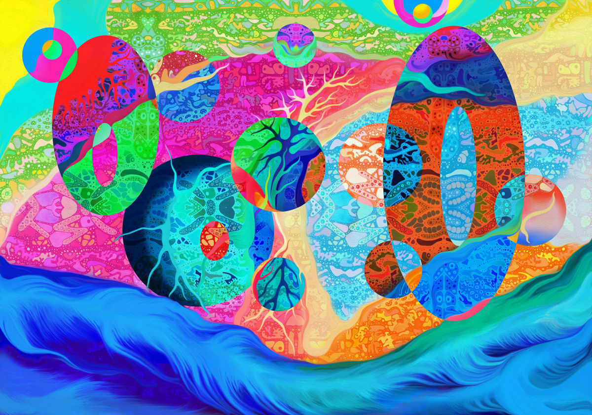 Grow into Your Mystery 4 by Vicky Scher 