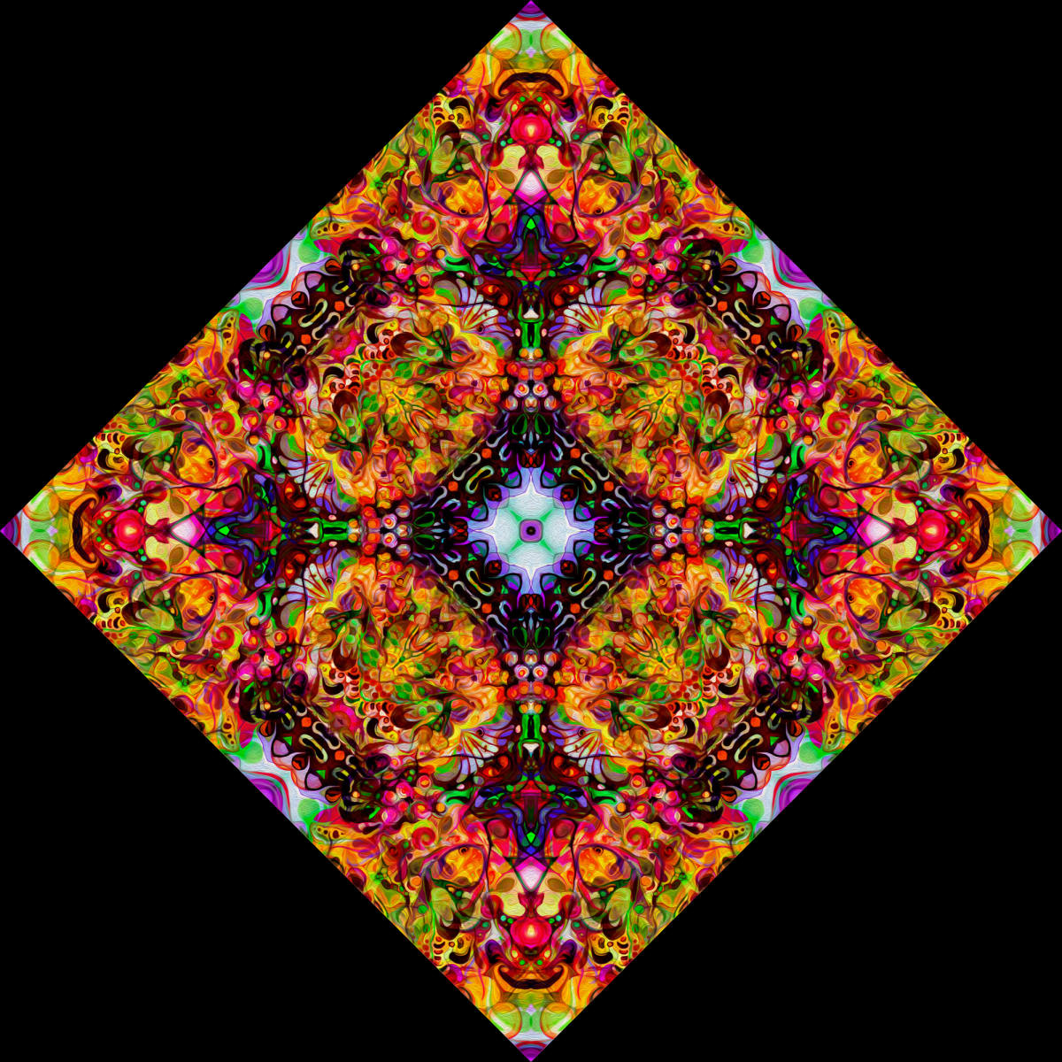 Hallucinating Charm Tile 1 