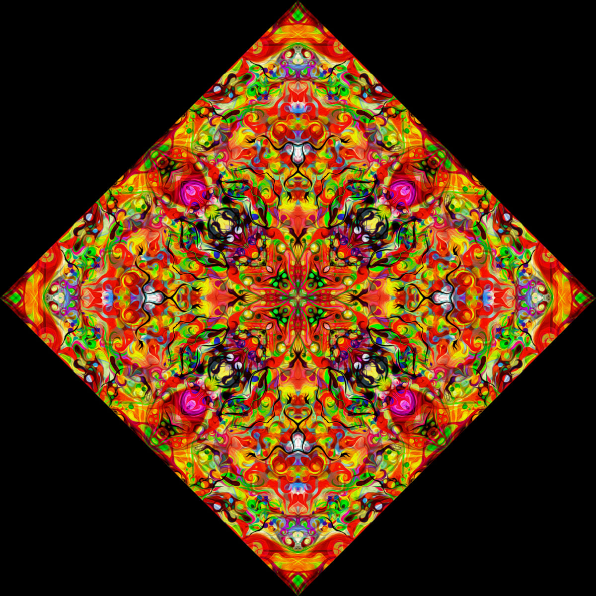 Hallucinating Charm Tile 2 