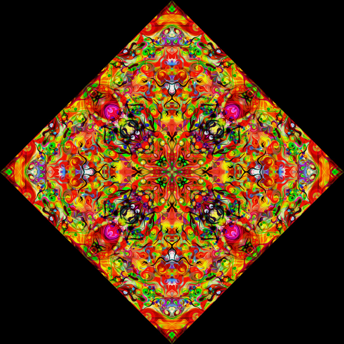 Hallucinating Charm Tile 2 