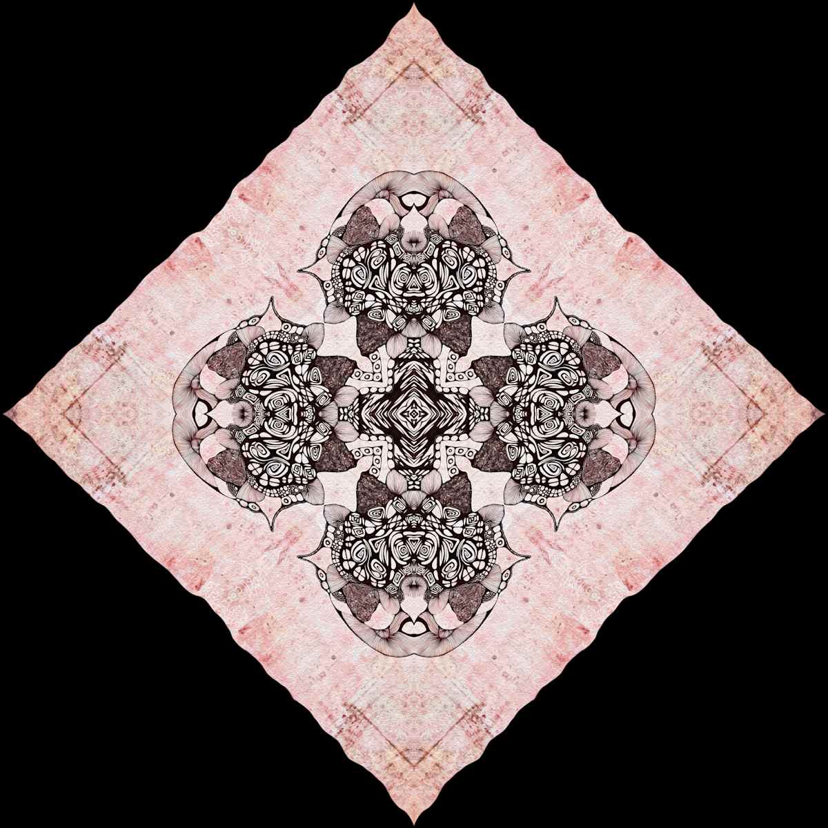 Harmonization Red Tile, Image 1.