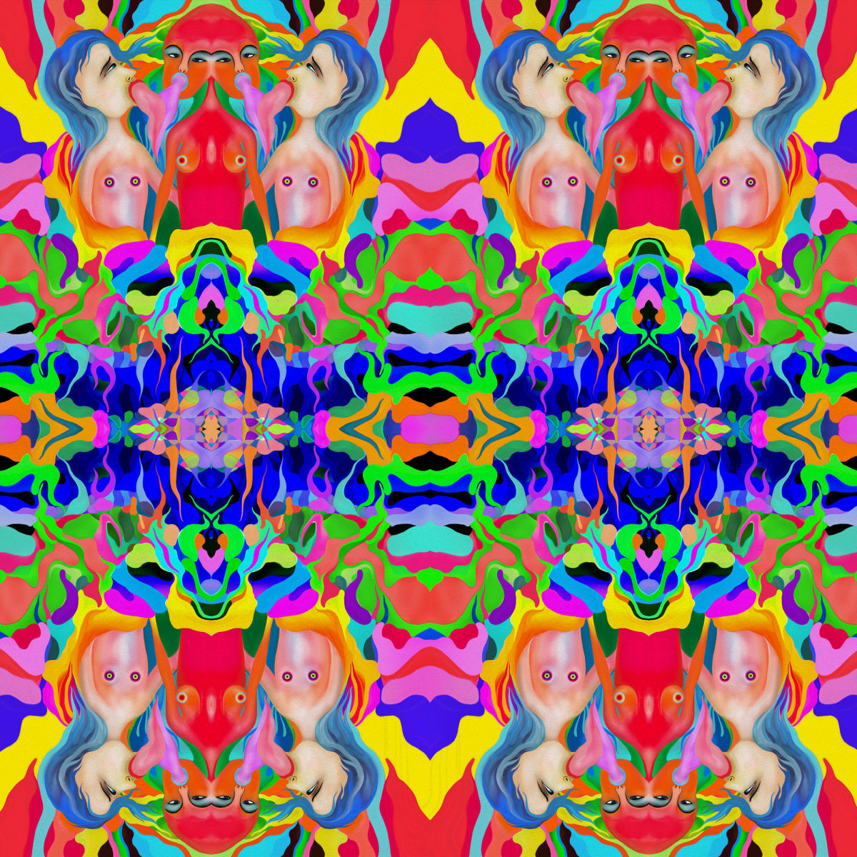 Intertwined Lovers Carpet 