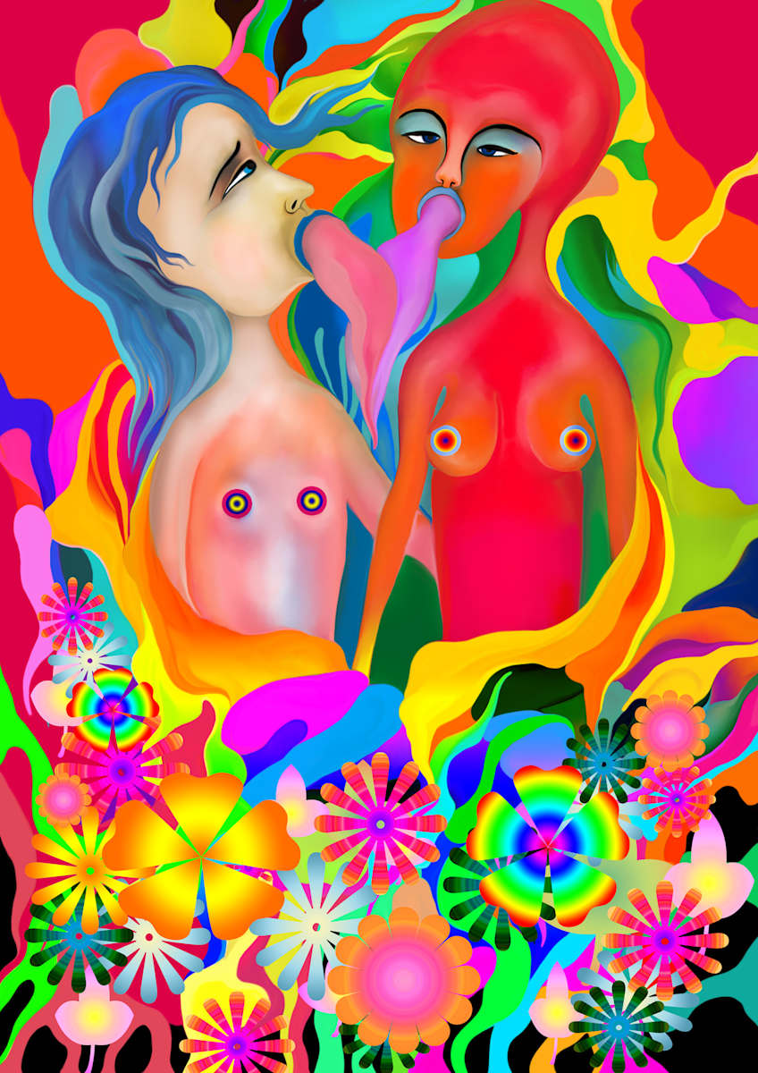 Intertwined Lovers, Image 1.