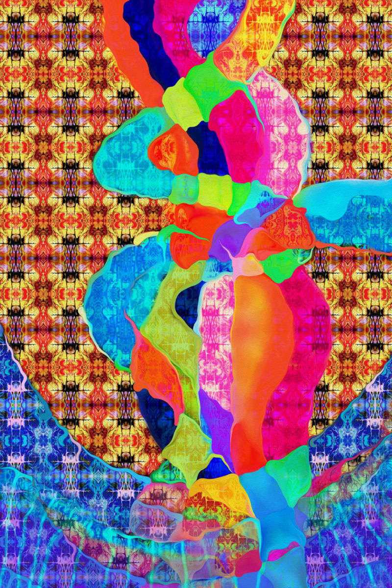Japan Silk Carpet 2 by Vicky Scher 