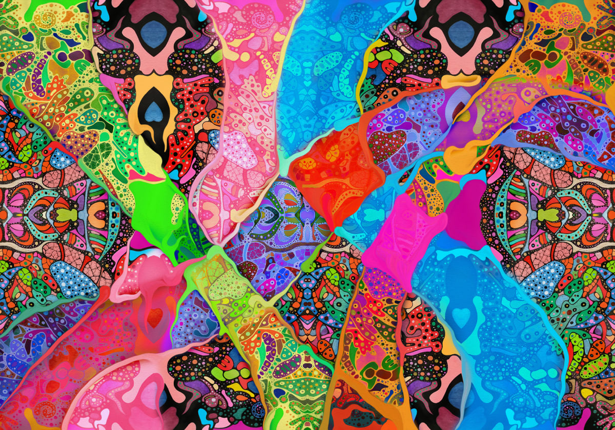 Let Your Mystery Teach You Growth 5 by Vicky Scher, Image 1.