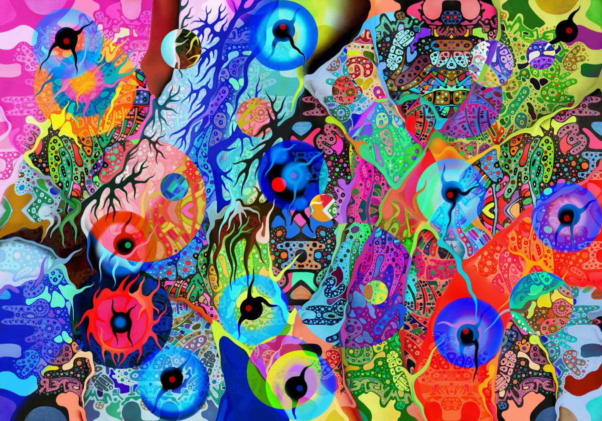 Let Your Mystery Teach You Growth 6 by Vicky Scher 
