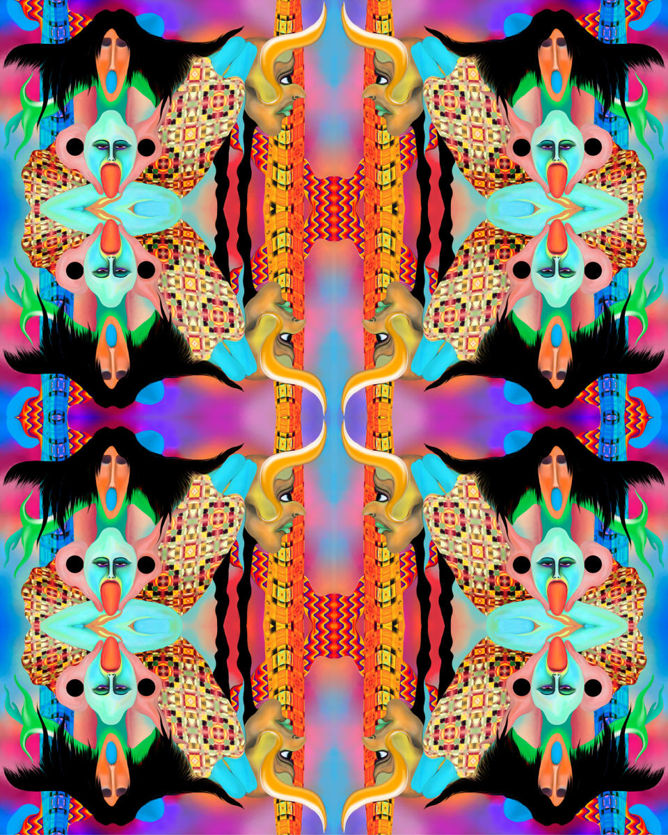 Nach Hause in die Zukunft Tapestry 