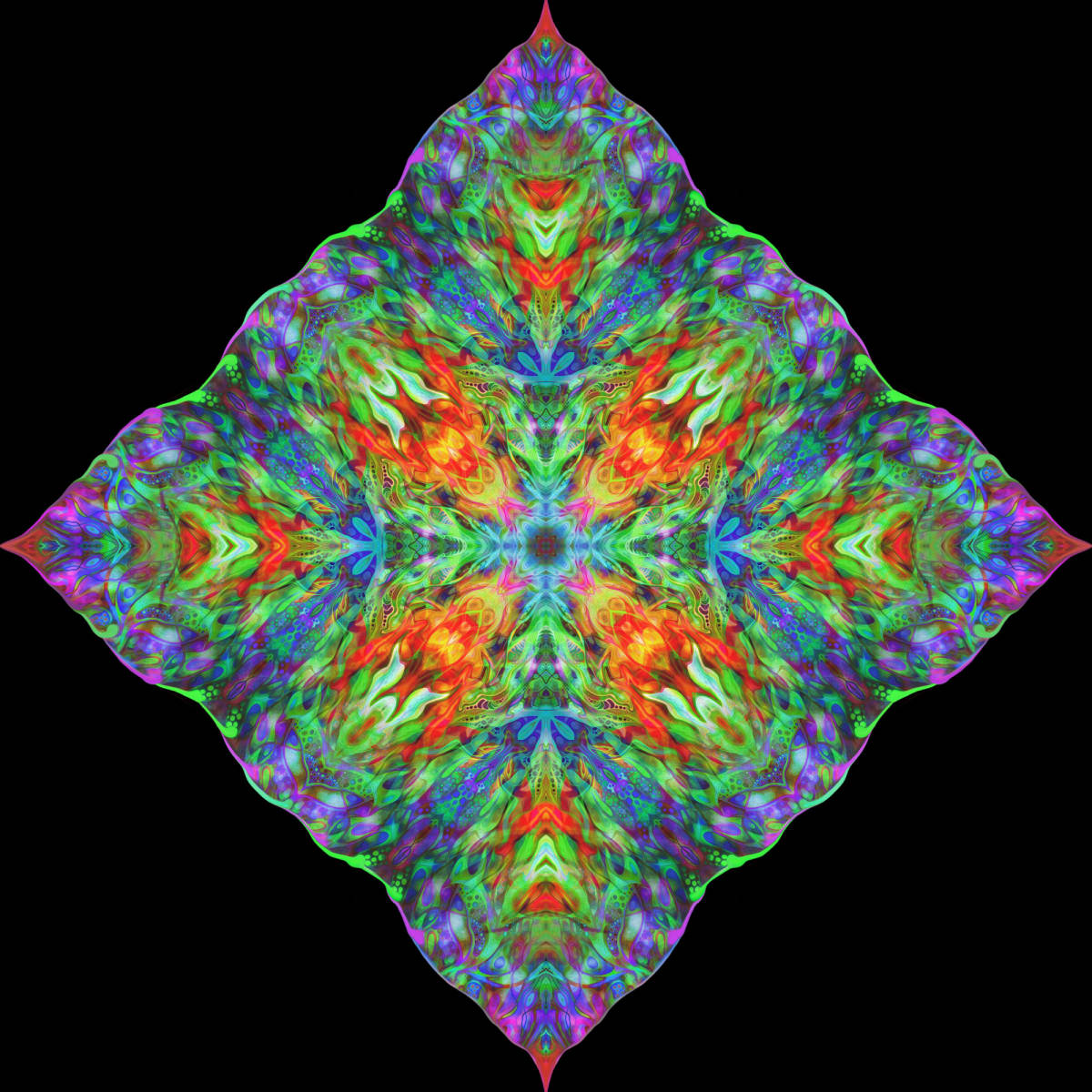 Psy Flames Tile 2, Image 1.