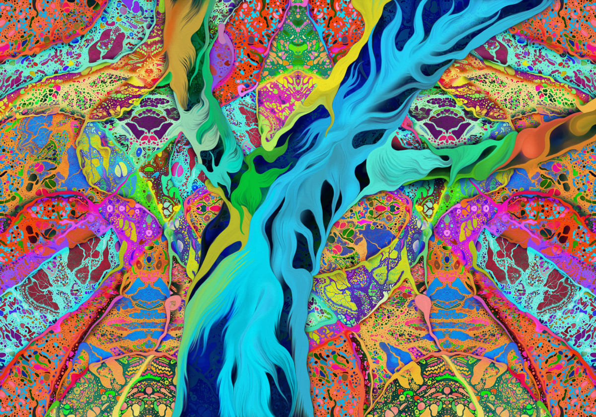 Rebirth Wood 2 by Vicky Scher 