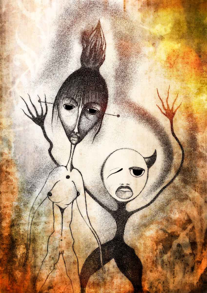 Redya & Her Child Daimon, Image 1.