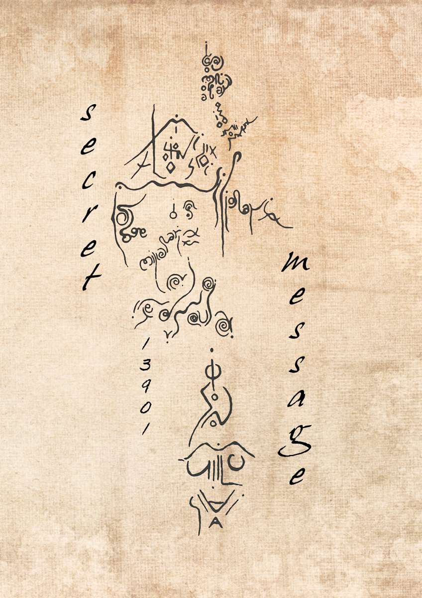 Secret Message 3901, Image 1.