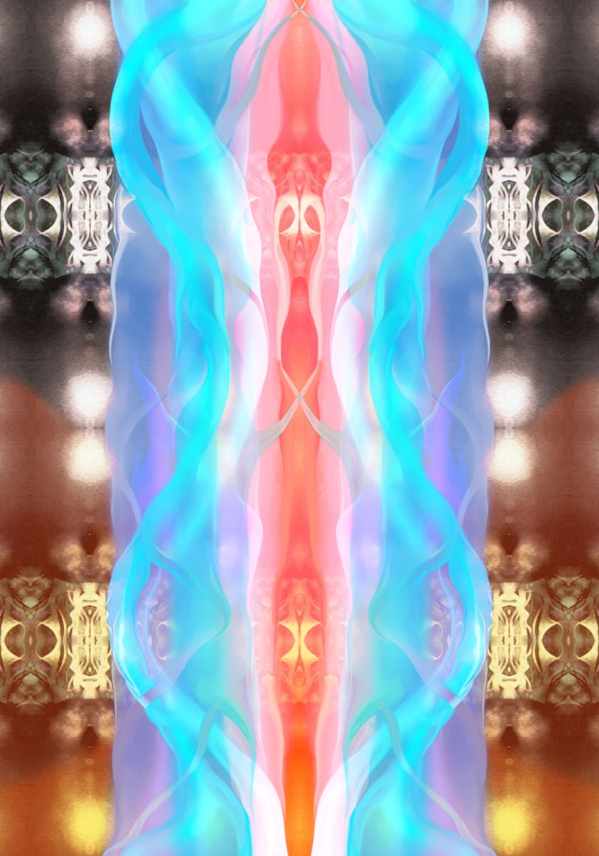 Skeleton Lights Carpet by Vicky Scher 