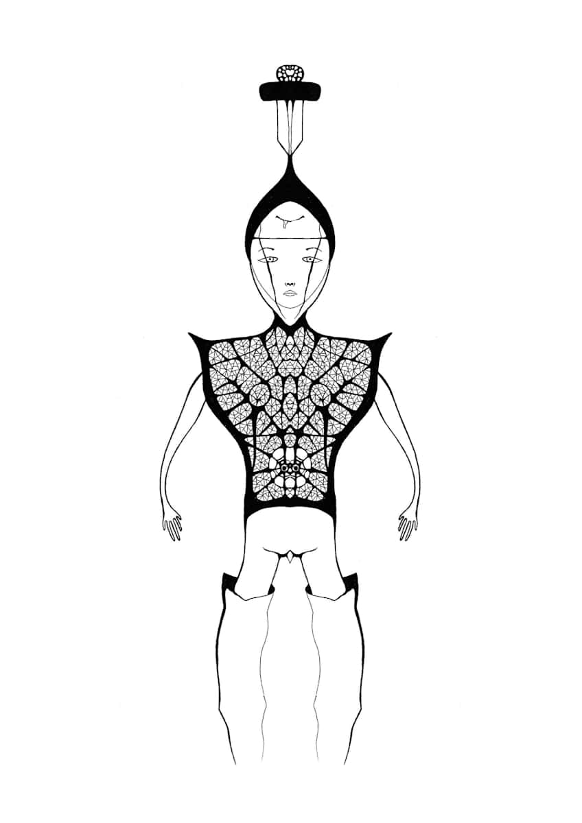 Templar Girl, Image 1.