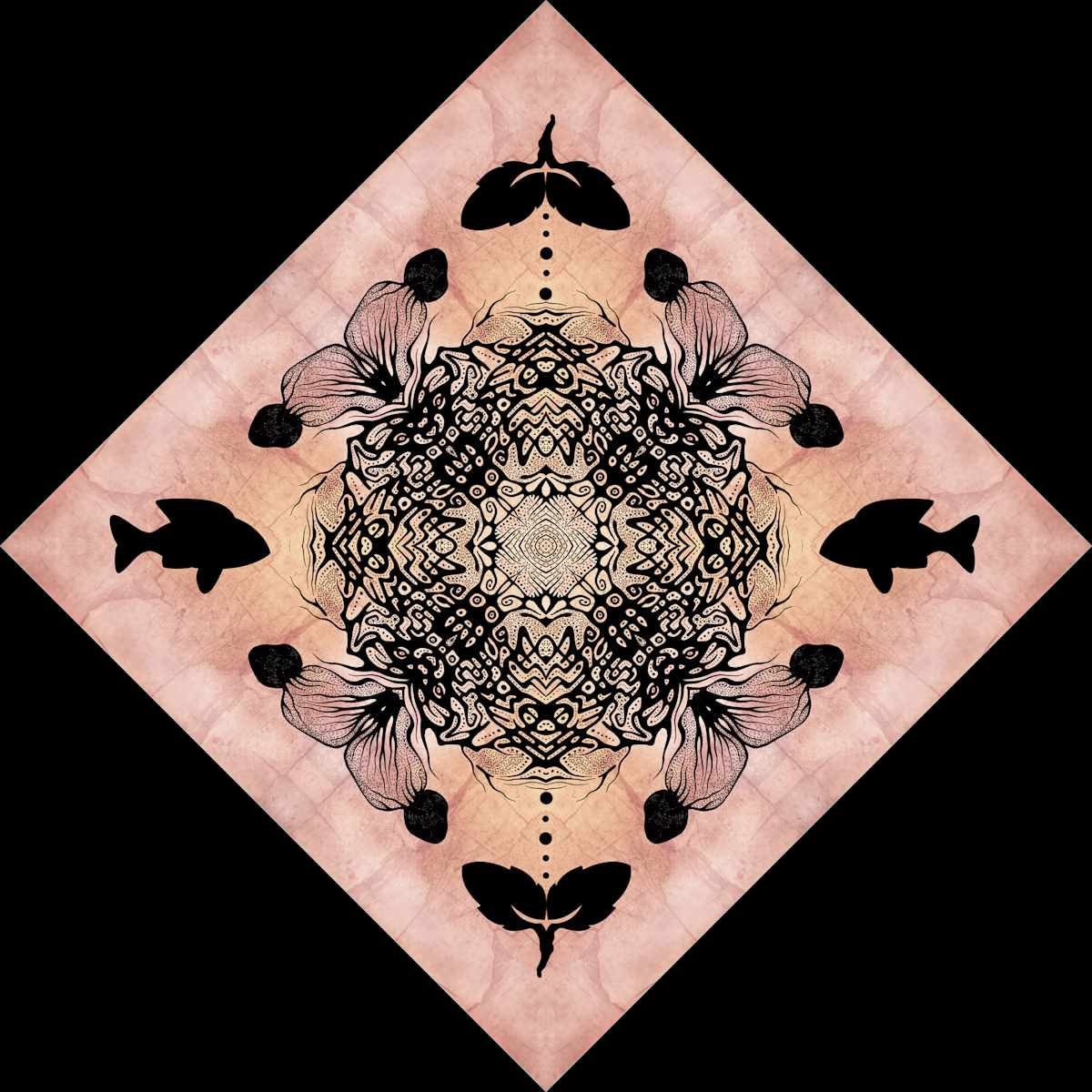 Tower Decomposing Tile 2, Image 1.