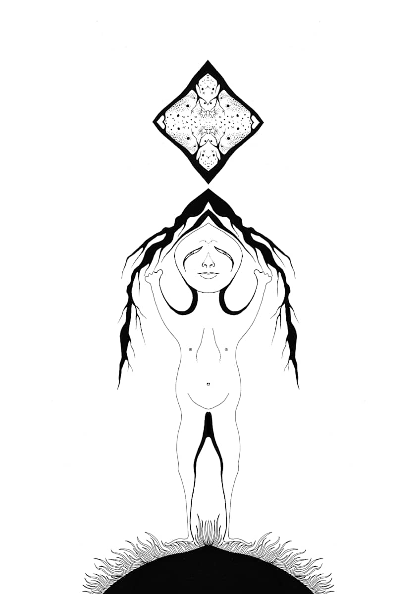 Unter the Sheltering Pattern, Image 1.