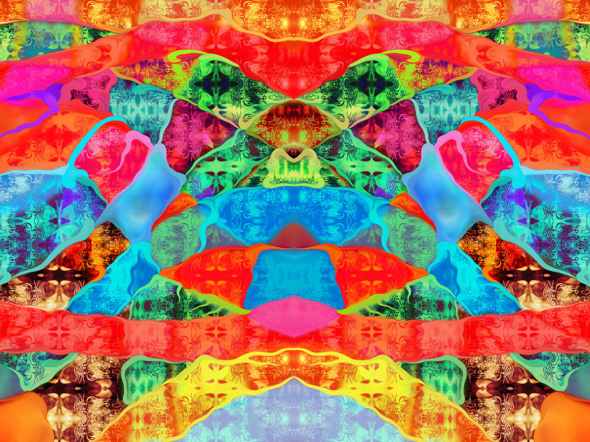 Warm Veils Carpet by Vicky Scher, Image 1.