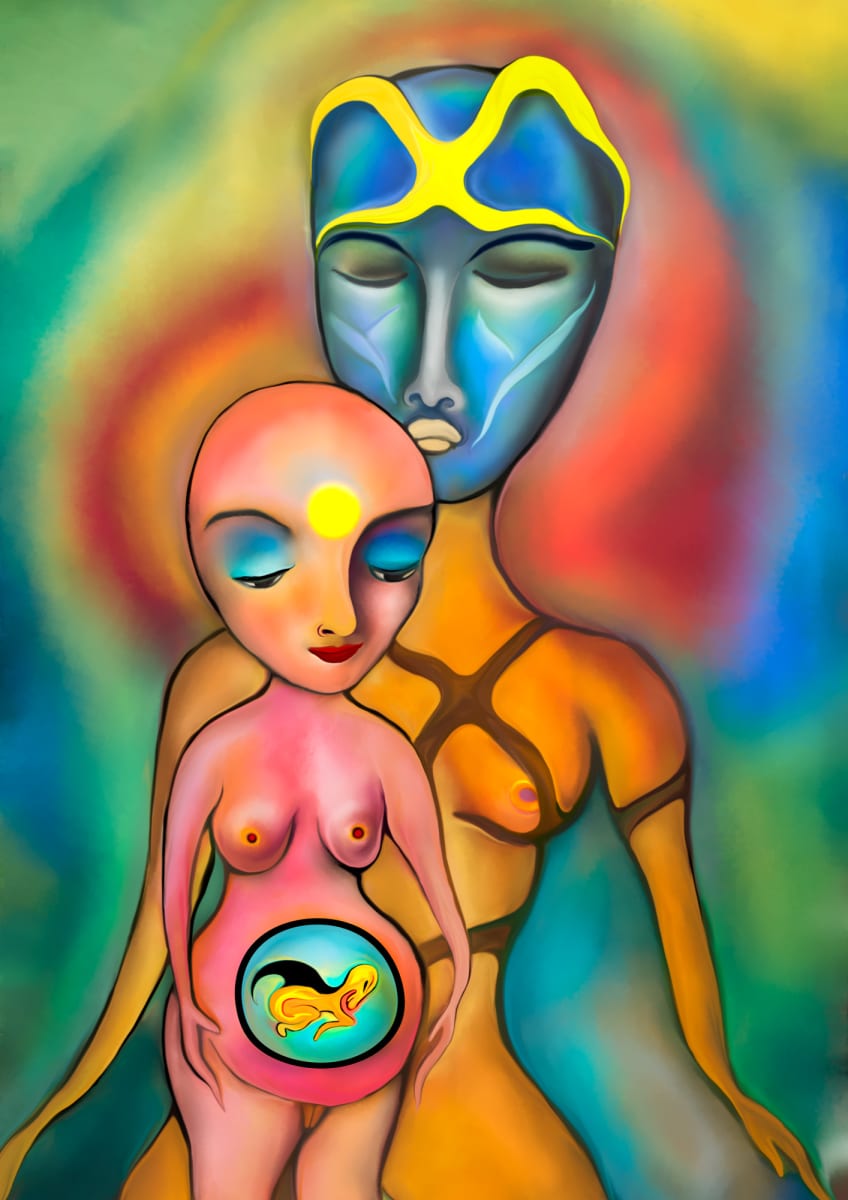 Warrior Didi and Her Mother, Image 1.