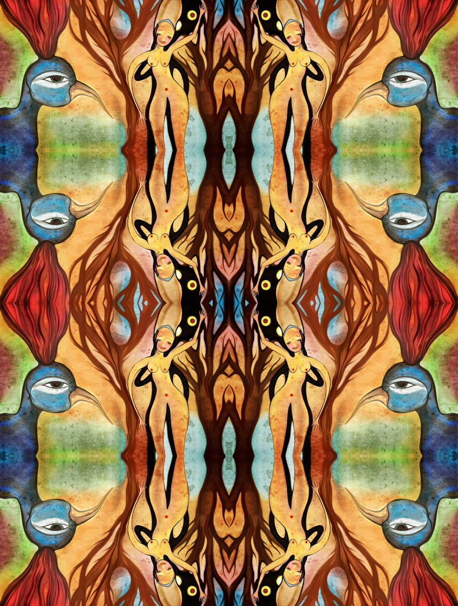 We Love the Woods Tapestry 