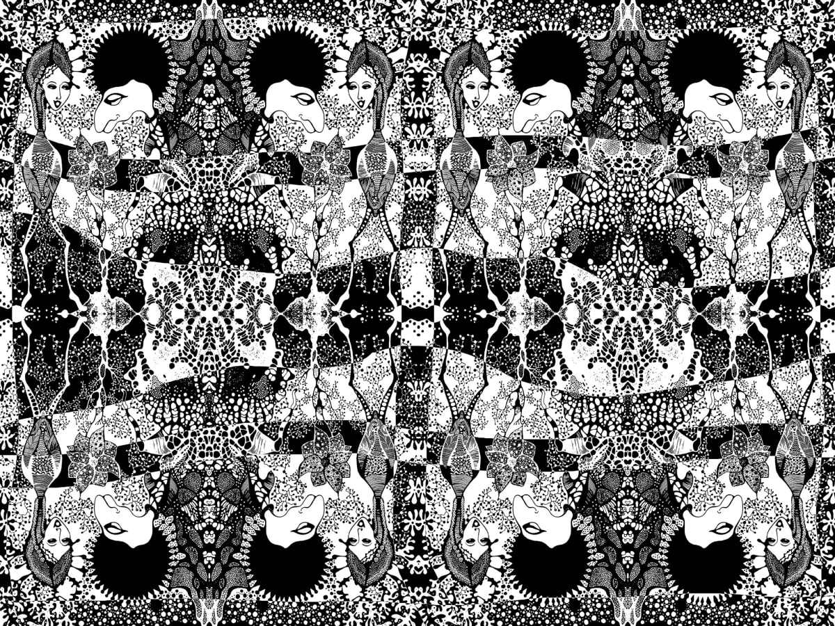 Wise Flower Tapestry 