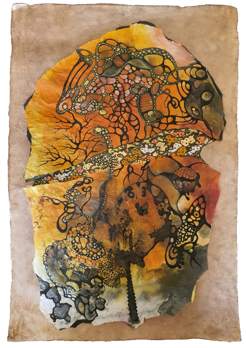 Wood Cracking Open by Vicky Scher, Image 1.